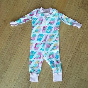 Hanna Andersson bird sleep suit